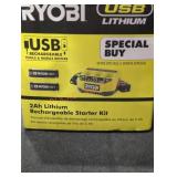 Ryobi 2 ah Rechargeable Starter Kit Ryobi 2 ah Rechargeable Starter Kit