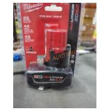 Milwaukee M12 xc 6 ah battery Milwaukee M12 xc 6 ah battery