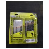 Ryobi 25pc Hex Shank Drill Bit Set Ryobi 25pc Hex Shank Drill Bit Set
