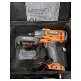 Ridgid 1/2" Impact Wrench Kit, Missing Battery Ridgid 1/2" Impact Wrench Kit, Missing Battery