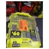 Ryobi 65pc Drill and Impact Drive Set Ryobi 65pc Drill and Impact Drive Set