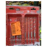 Milwaukee 10pc Hammer Bits