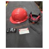 Milwaukee 4PT Front Brim Hard Hat, Red Milwaukee 4PT Front Brim Hard Hat, Red