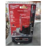 Milwaukee M12 xc 6 ah battery Milwaukee M12 xc 6 ah battery