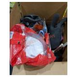 Box Lot Small Tools, Work Gloves, Milwaukee Box Lot Small Tools, Work Gloves, Milwaukee
