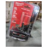 Milwaukee M12 xc 6 ah battery