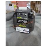 Ryobi 40v 6 ah battery Ryobi 40v 6 ah battery