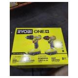 Ryobi 18V 2 Tool Combo Kit Ryobi 18V 2 Tool Combo Kit