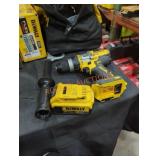 DeWalt 20v 1/2" hammer drill/driver and battery DeWalt 20v 1/2" hammer drill/driver and battery