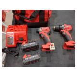 Milwaukee M18 2 Tool Combo Kit Milwaukee M18 2 Tool Combo Kit