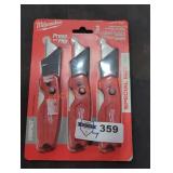 Milwaukee Compact Folding Utility Knife Milwaukee Compact Folding Utility Knife