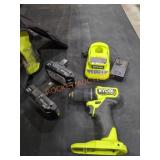 Ryobi 18v 1/2" Drill Driver Kit
