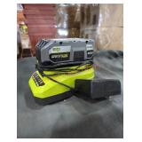 Ryobi 18v 4 ah battery and charger