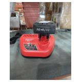 Milwaukee M12 xc 3 ah battery and charger
