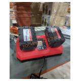 Milwaukee M18 dual charger and 2 5 ah batteries