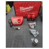 Milwaukee M12 Charger/Battery/Drill Adapters/Case Milwaukee M12 Charger/Battery/Drill Adapters/Case
