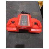 Milwaukee M18 Dual Bay Charger, NO Batteries Milwaukee M18 Dual Bay Charger, NO Batteries