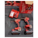Milwaukee M18 2 Tool Combo Kit Milwaukee M18 2 Tool Combo Kit