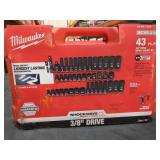 Milwaukee 43pc. 3/8" Drive Impact Socket Set Milwaukee 43pc. 3/8" Drive Impact Socket Set