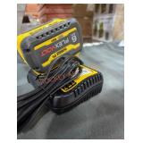 DeWalt 20v/60v 6 ah battery and charger