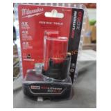 Milwaukee M12 xc 6 ah battery Milwaukee M12 xc 6 ah battery
