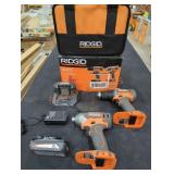 Ridgid 18V 2-Tool Combo Kit Ridgid 18V 2-Tool Combo Kit