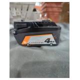 Ridgid 18v 4 ah battery