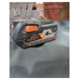 Ridgid 18v 4 ah battery