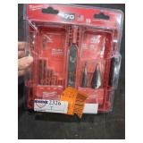 Milwaukee Jam-Free Step and Drill Bit Set