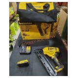 DeWalt 20V 15GA Angled Finish Nailer Kit DeWalt 20V 15GA Angled Finish Nailer Kit