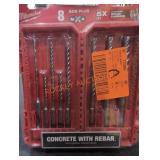 Milwaukee 8pc. SDS Set