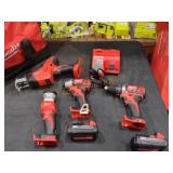 Milwaukee M18 4 Tool Combo Kit Milwaukee M18 4 Tool Combo Kit