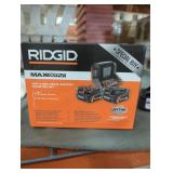 Ridgid 18v 4 ah max output starter kit
