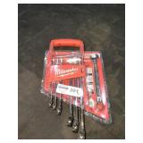 Milwaukee SAE Combination Wrench Set Milwaukee SAE Combination Wrench Set