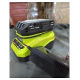 Ryobi 18v 1.5 ah battery and charger