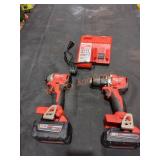 Milwaukee M18 2 Tool Combo Kit Milwaukee M18 2 Tool Combo Kit