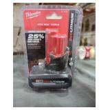 Milwaukee M12 high output xc 5ah battery