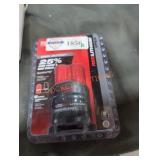 Milwaukee M12 high output cp 2.5 ah battery