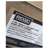 Ridgid 7" Table Saw Wet Tile Saw with Stand Ridgid 7" Table Saw Wet Tile Saw with Stand
