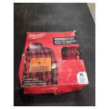 Milwaukee RED PLAID-XL Flannel Shirt