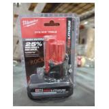 Milwaukee M12 xc 5 ah battery