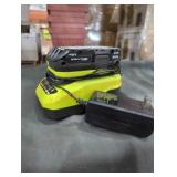 Ryobi 18v 1.5 ah battery and charger