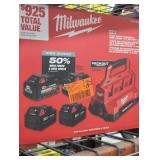 Milwaukee M18 6 Bay Rapid Charger 4pk Battery Kit Milwaukee M18 6 Bay Rapid Charger 4pk Battery Kit