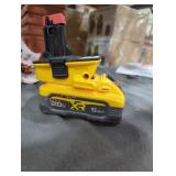 DeWalt 18v adapter and 20v 5 ah battery