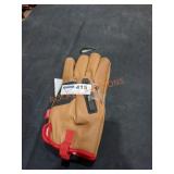 Milwaukee Goatskin Leather Work Gloves, 8" Milwaukee Goatskin Leather Work Gloves, 8"