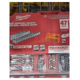 Milwaukee Packout 47pc Rachet and Socket Set Milwaukee Packout 47pc Rachet and Socket Set
