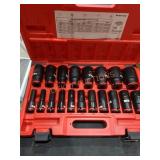 Milwaukee SAE 1/2" Drive Impact Socket Kit Milwaukee SAE 1/2" Drive Impact Socket Kit
