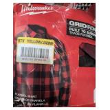 Milwaukee Gridiron Flannel XL Red Plaid Milwaukee Gridiron Flannel XL Red Plaid