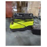 Ryobi 18v 1.5 ah battery and charger