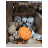 Box Lot Assorted Halloween Items
